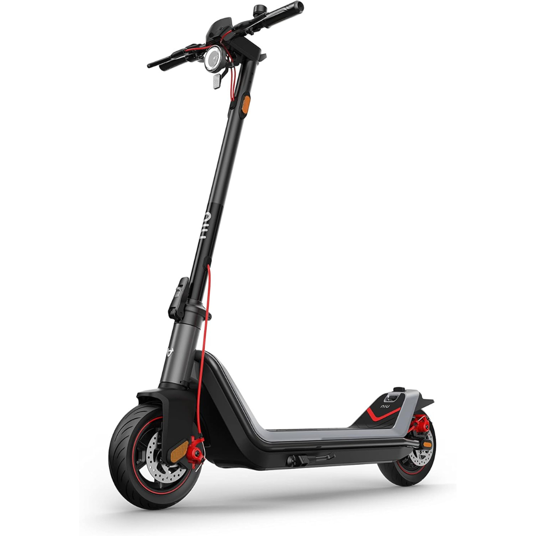 1753107655-1 NIU Elscooter tillåten på väg; upp till 65 km räckvidd och upp till 120 kg - Bild 1