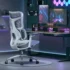 Premium ergonomisk kontorsstol med fotstöd - Bild 5